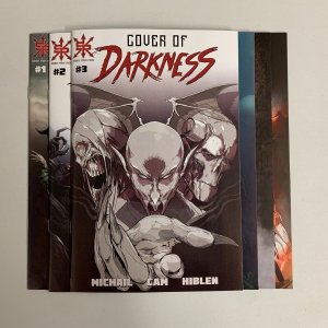 Cover Of Darkness #1-6 Set (Source Point Press 2022) George Michail (8.5+) 