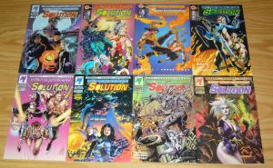 the Solution #0 & 1-17 VF/NM complete series - james hudnall - malibu ultraverse