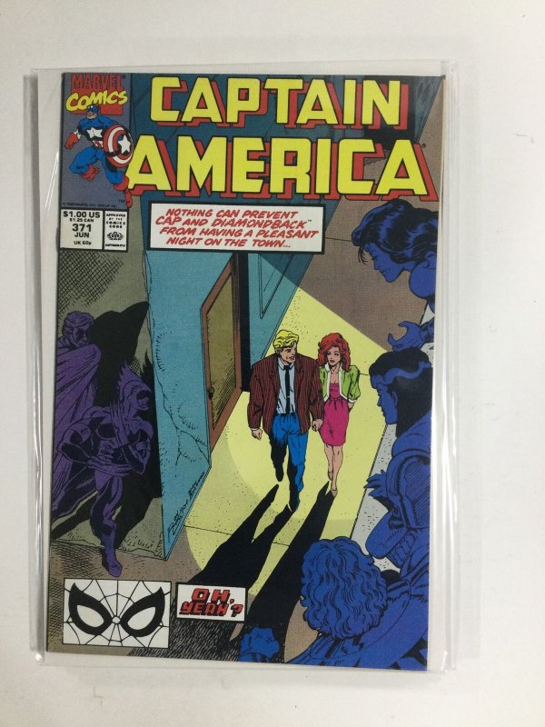 Captain America #371 (1990) VF3B124 VERY FINE VF 8.0