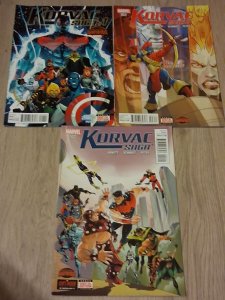 Korvac Saga #1#2#3 Otto Schmidt Cover (2015) VF+