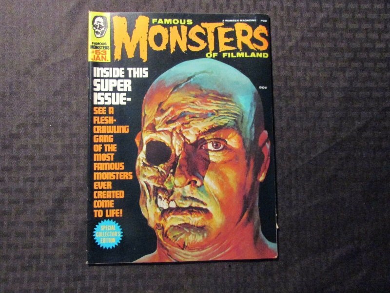 1969 FAMOUS MONSTERS #53 VF- 7.5 Warren Horror Magazine DCHAC