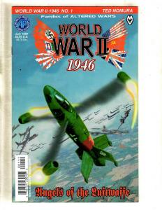 Lot Of 6 World War 2 1946 Antarctic Press Comic Books #1 2 3 4 5 6 Luftwaffe FM8