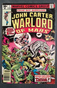 John Carter Warlord of Mars #1 (1977)