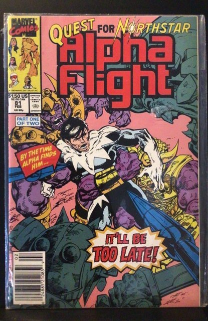 Alpha Flight #81 (1990)