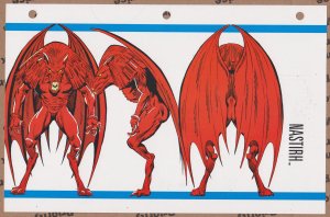 Official Handbook of the Marvel Universe Sheet- Nastirh