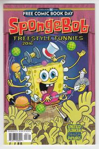 Spongebob Freestyle Funnies Unstamped NM- FCBD 2016