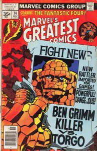 Marvel's Greatest Comics #74 (1977) Fantastic Four