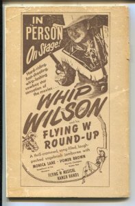 Crashing Thru-My Life With Whip Wilson #1 1981-by Monica Myers-1st issue-G 