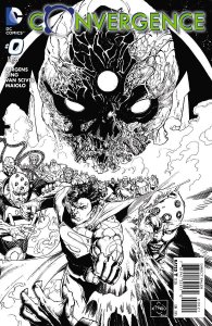 CONVERGENCE #0 (OF 8) 1:10 BLACK & WHITE VARIANT (NEAR MINT)