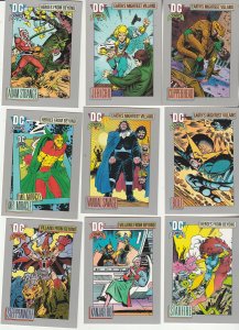 1992 Impel DC Cosmic Trading Cards(23 cards)