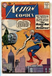 Action #251-1959 First Supergirl Ad-comic book- Silver-age