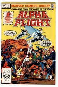 Alpha Flight #1 Marvel Comics Aug 1983 First Appearance of Puck & Marrina 