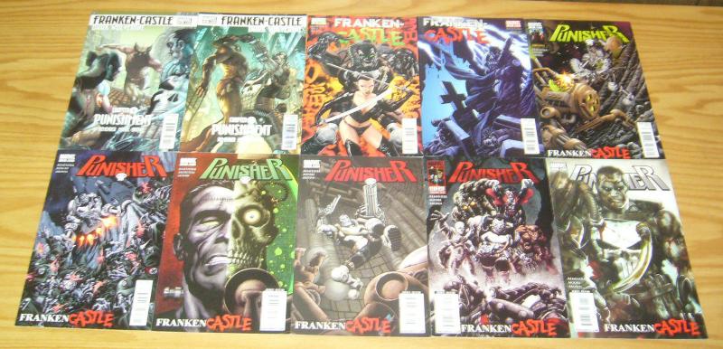 Punisher #1-21 VF/NM complete series + dark wolverine 88 89 + dark reign +annual