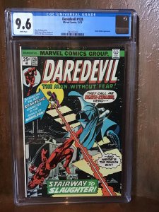 Daredevil 128 Cgc 9.6 White Pages Marvel