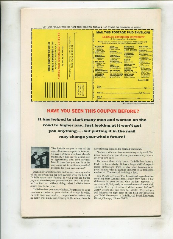 SUB-MARINER #67 (9.0) 1ST COSTUME, ROMITA SR!! 1973