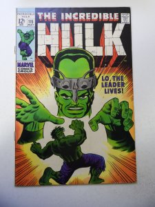 The incredible Hulk #115 (1969) FN+ Condition
