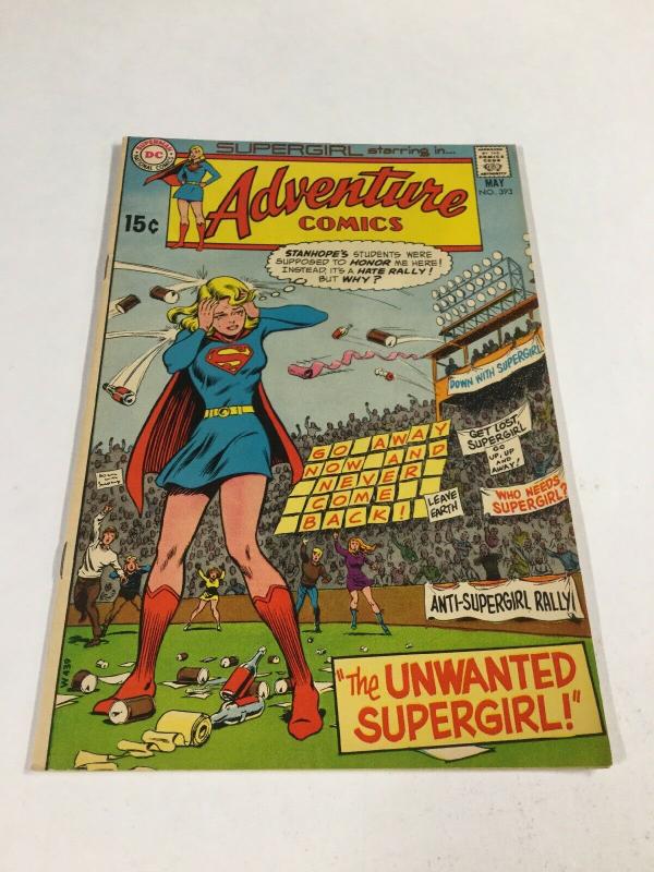 Adventure Comics 393 7.5 Vf- Very Good- Bronze Age