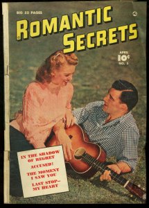 ROMANTIC SECRETS #5-PHOTO COVER-FAWCETT ROMANCE VG