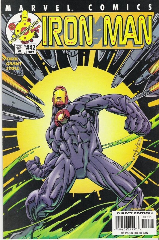 Iron Man #42 (2001)  NM+ to NM/M  original owner