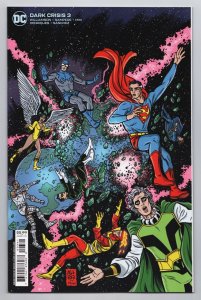 Dark Crisis #3 Cvr C Allred Homage Card Stock Variant (DC, 2022) NM 