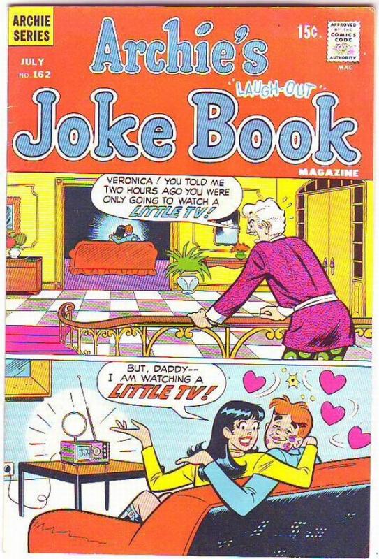 Archie's Joke Book #162 (Jul-71) FN/VF- Mid-High-Grade Archie, Betty, Veronic...