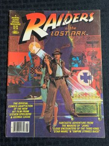1981 RAIDERS OF THE LOST ARK Marvel Super Special #18 VG+ 4.5 Indiana Jones