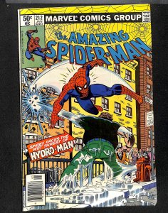 Amazing Spider-Man #212 FN- 5.5 1st Hydro-Man!
