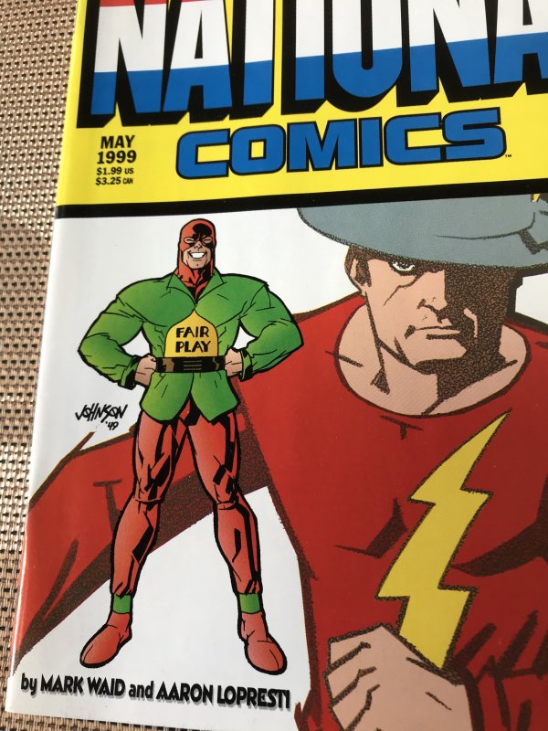 NATIONAL COMICS #1 : DC 5/99 VF+; JSA, Golden Age Flash & Mr. Terrific