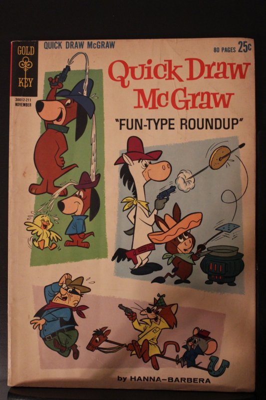 Quick Draw McGraw #12 (1962) Mid-Grade FN Baba Louie! TV Hit Cartoon Comic Wow!