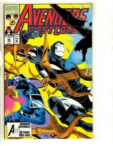 12 West Coast Avengers Marvel Comics # 85 86 87 88 89 90 91 92 93(2) 94 95 GK6