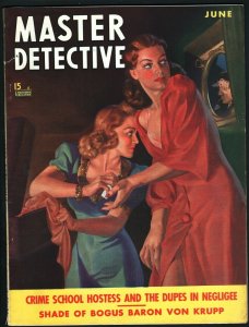 MASTER DETECTIVE JUN 1940-VG-GREAT SPICY COVER!-MOUNTIES AGAINST A KILLER! VG