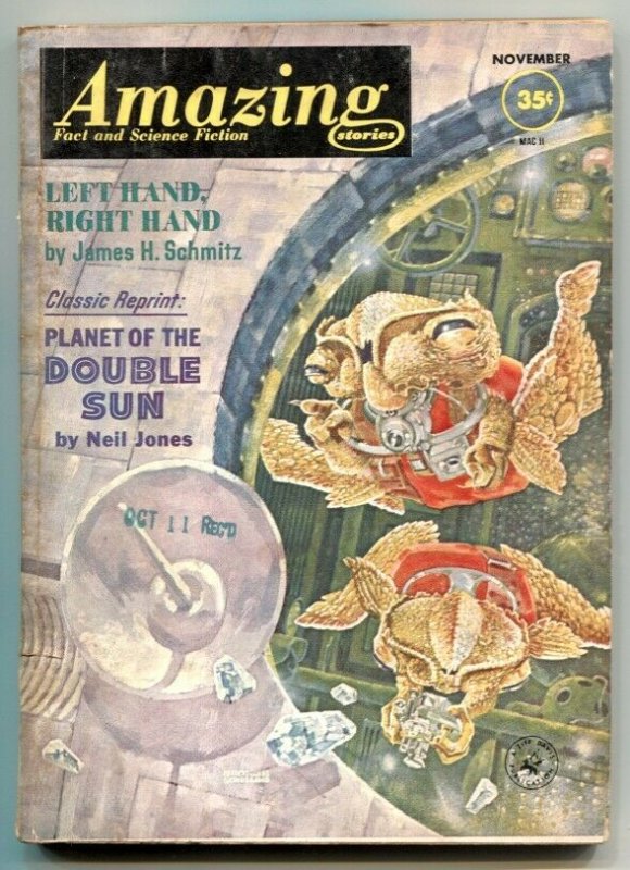 Amazing Stories November 1962- Planet of the Double Sun