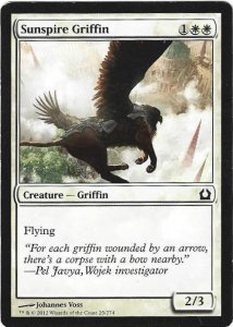 Magic the Gathering: Return to Ravnica - Sunspire Griffin