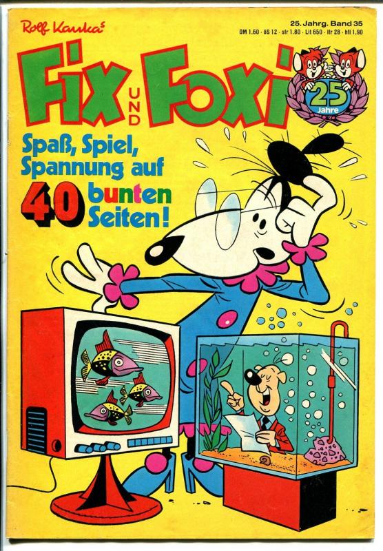 Fix und Foxi #25 1977-funny animals-Rolf Karuka-German edition-VG