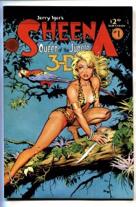 Sheena Queen of The Jungle 3-D #1--1985--Blackthorn--Dave Stevens--comic book