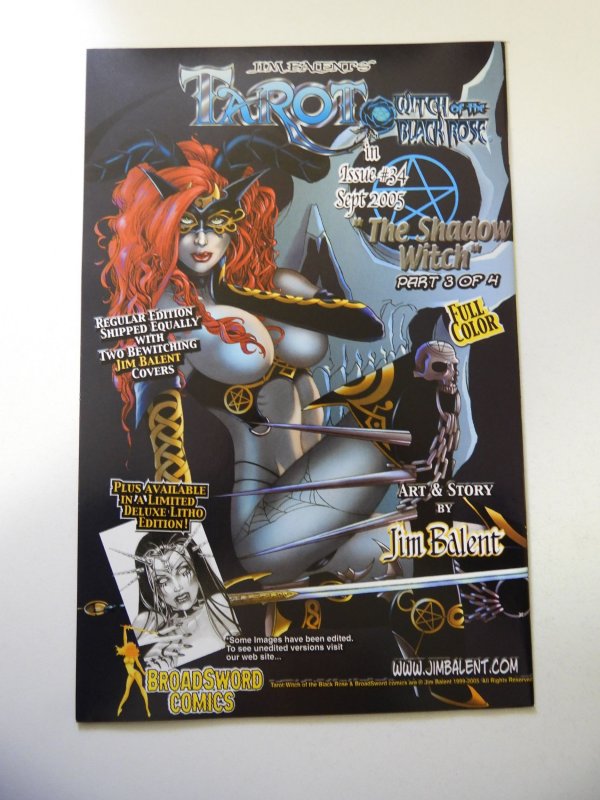 Tarot: Witch of the Black Rose #33 VF Condition
