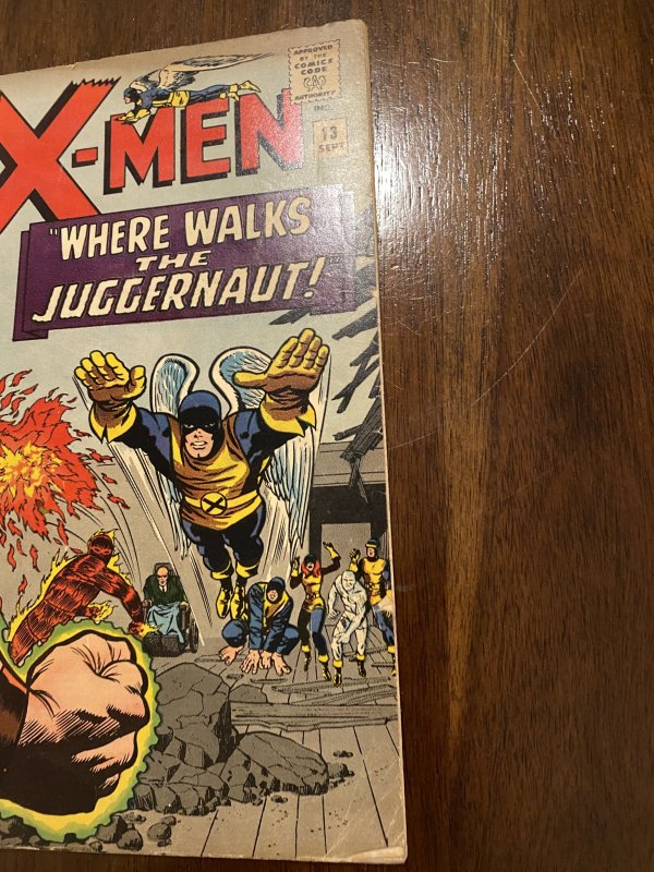 The X-Men #13 (1965)where stocks the juggernaut