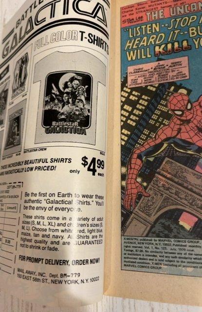 The X-Men #123 (1979) guest starring Spider-Man vs Arcade -VF