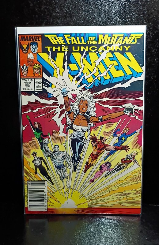 The Uncanny X-Men #227 (1988) Newsstand edition