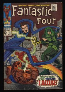 Fantastic Four #65 VG 4.0 1st Ronin! Marvel Comics