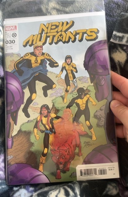 New Mutants #30 McLeod Cover (2022) New Mutants 