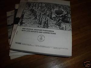 Storm Data- 1992 (7 issues) NOAA