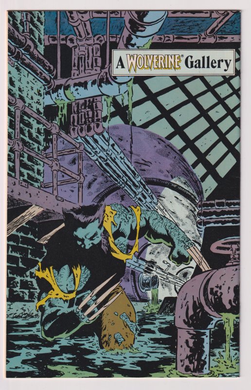 Marvel Comics! Wolverine! Issue #9 (1989)!