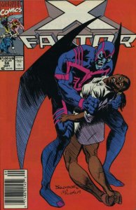 X-Factor #58 (Newsstand) FN ; Marvel | Louise Simonson