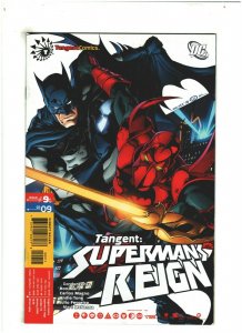 Tangent: Superman's Reign #9 NM- 9.2 DC Comics 2009 Batman app.