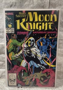Marvel Comics Marc Spector: Moon Knight #7 Nov 1989 Zombie Sat Night NM