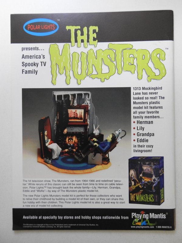 Monster Scene #11 Classic Herman Munster Cover! Beautiful VF-NM Condition!