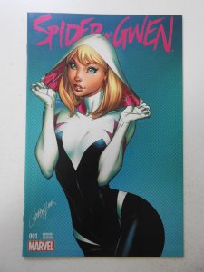 Spider-Gwen #1 Rupps World Comics Cover (2015) NM- Condition!