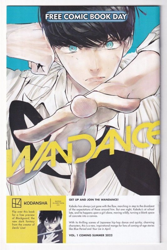 Blackguard Wandance Sampler Free Comic Book Day FCBD 2022