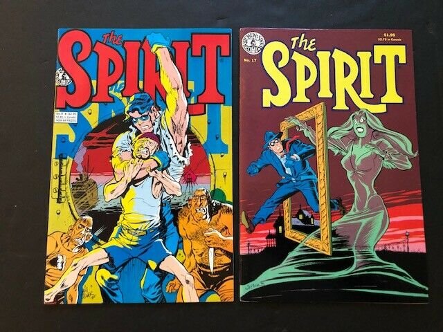 LOT OF 7-Kitchen Sink Will Eisner's The SPIRIT #2-5, 8,23-24 VF/NM(PF971)